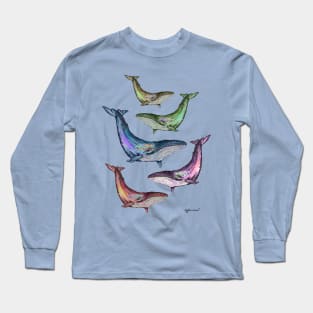 Oh Whale! Long Sleeve T-Shirt